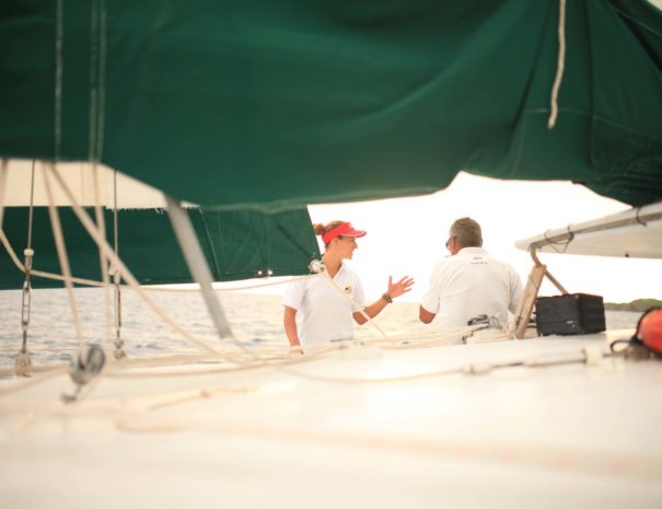 Manta Ray Sailing crew