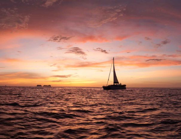 Manta Ray Sunset Sailing Costa Rica