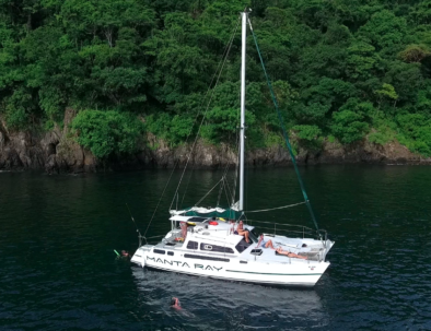 catamaran snorkel sail costa rica